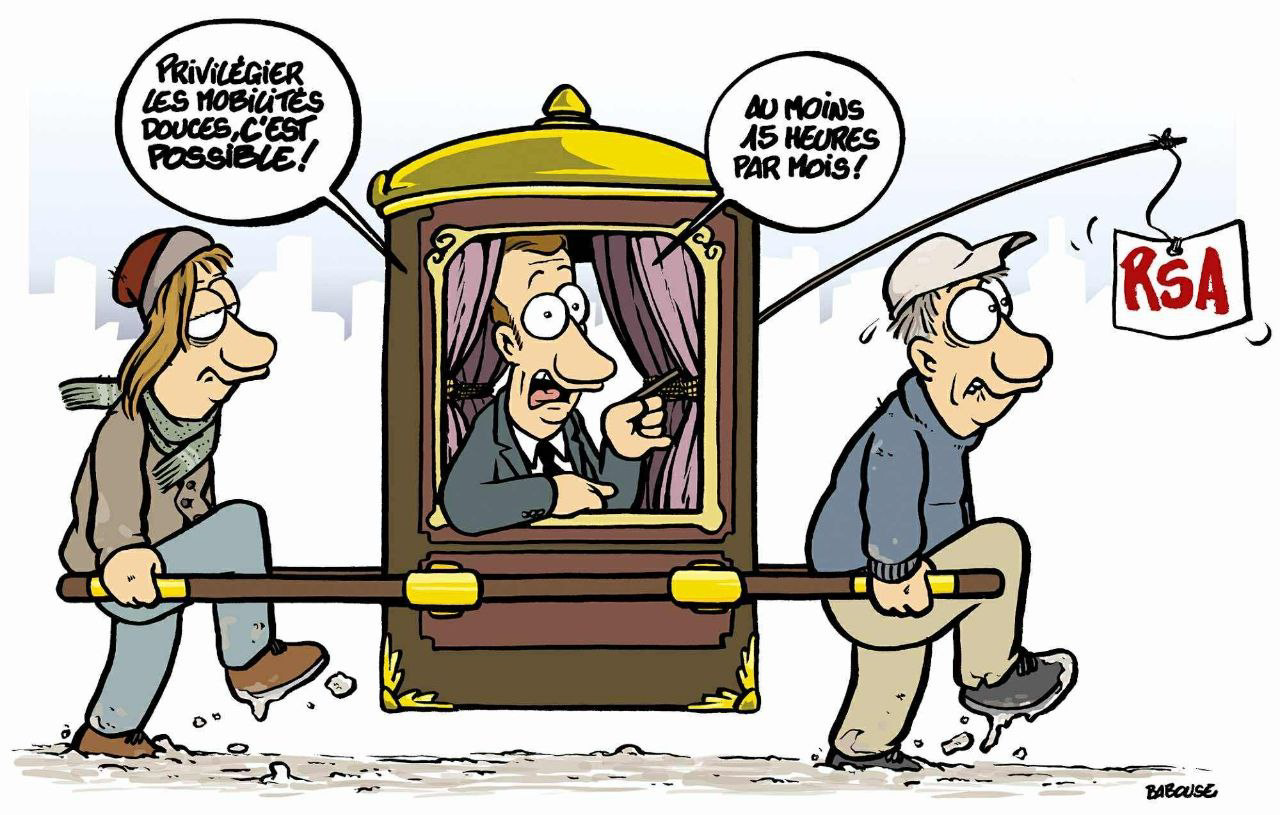 Dessin humoristique de Babouse