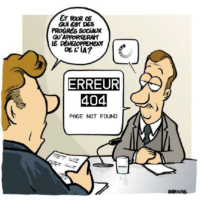 Dessin humoristique de Babouse