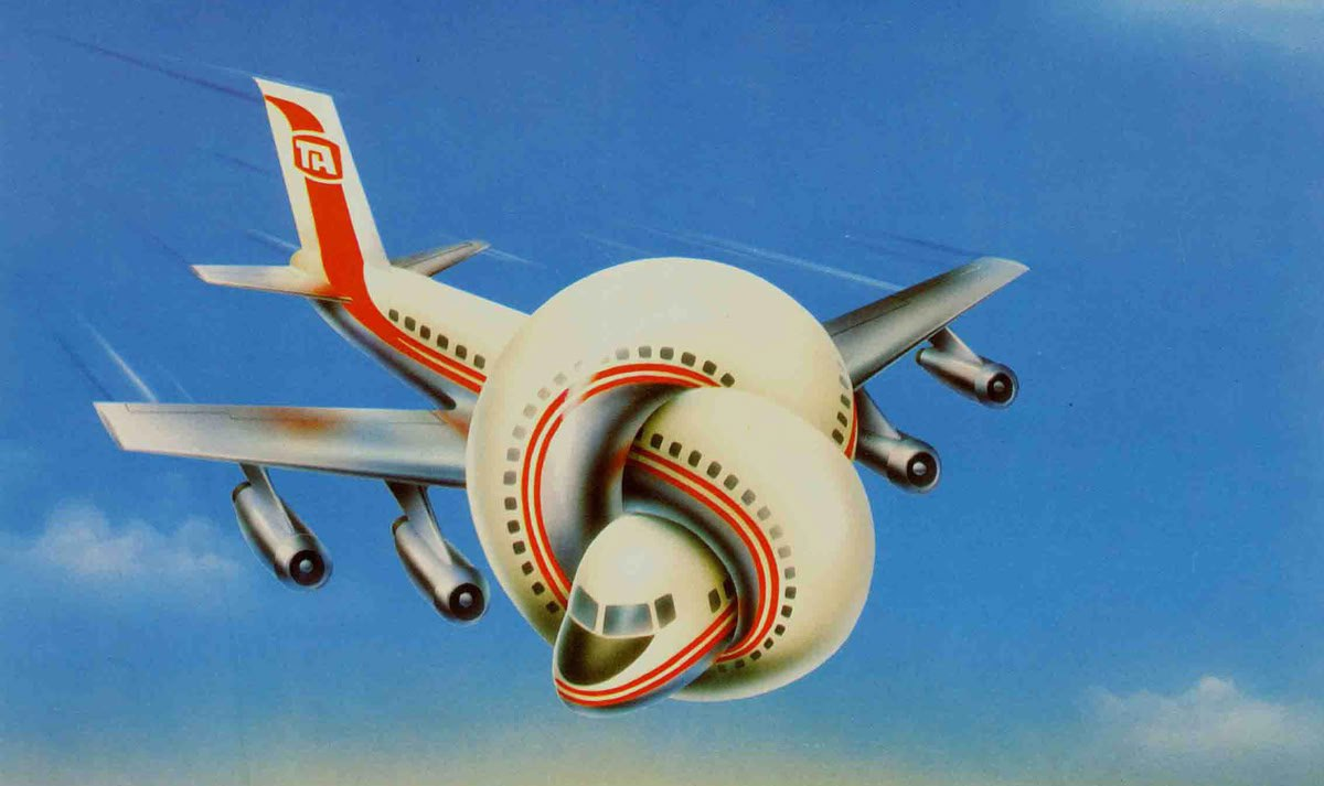 Affiche d'y a-t-il un pilote dans l'avion